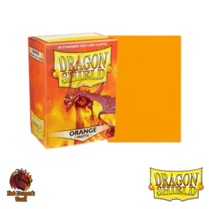 Dragon Shield Orange Sleeves Matte 100