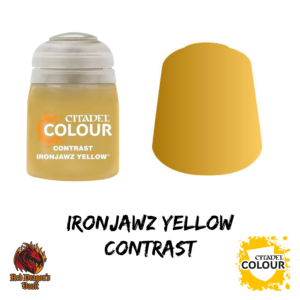Citadel Paints - Contrast - Ironjawz Yellow