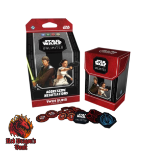 Star Wars Unlimited Twin Suns Deck Aggressive Negotiations Anakin Skywalker and Padme Amidala