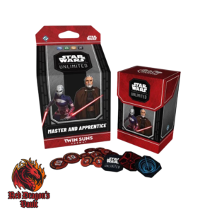 Star Wars Unlimited Twin Suns Deck Master and Apprentice Count Dooku and Asajj Ventress