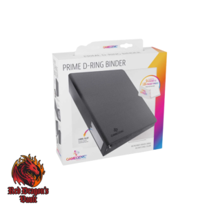 Gamegenic Prime D Ring Binder Black