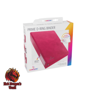Gamegenic Prime D Ring Binder Red