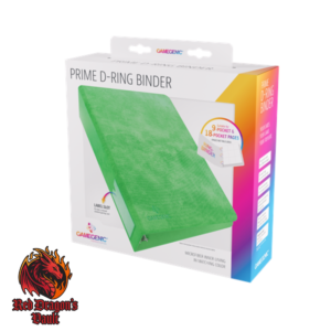 Gamegenic Prime D Ring Binder Green